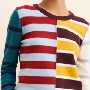 American Eagle Color Block Sweater XS